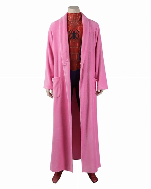 Animated Superhero Pink Coat  Peter Parker Edition