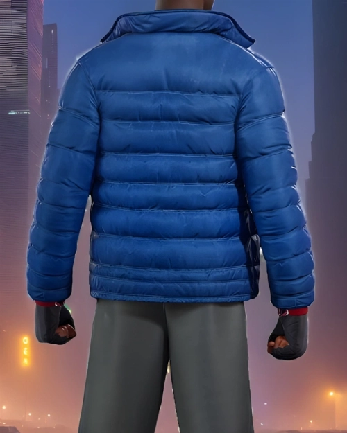 Spider-Man Miles Morales Blue Puffer Jacket  Top Choice for Collectors