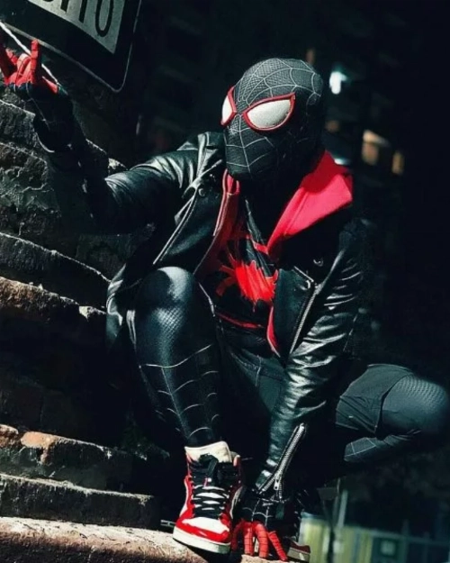 Miles Morales Into The Spider-Verse Jacket  Iconic Movie Style