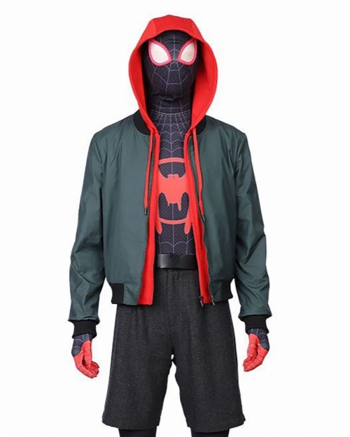 Spider-Man Into the Spider-Verse Cosplay Jacket  Miles Morales Style