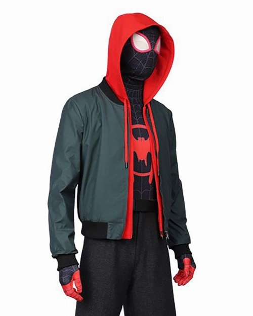 Red & Black Miles Morales Jacket  Spider-Verse Collector’s Item