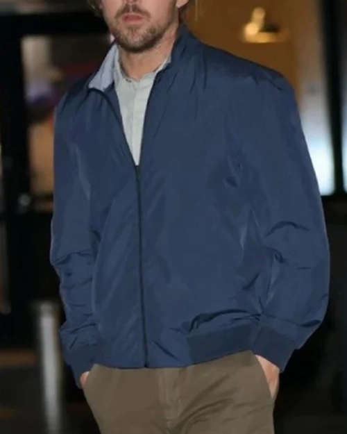 Ryan Gosling Inspired Papyrus 2 Blue Jacket