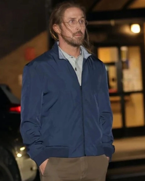 Ryan Gosling Movie Style Papyrus 2 Blue Jacket