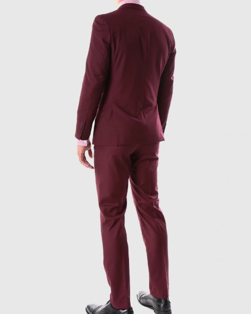 Celebrity Maroon Suit Inspired by Simu Liu  Peoples Choice Awards