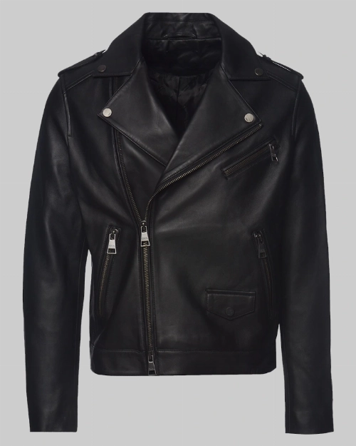 Ryan Gosling SNL Black Biker Jacket  Iconic Celebrity Style
