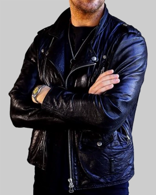 Get the Celebrity Look: Ryan Gosling SNL Black Leather Jacket