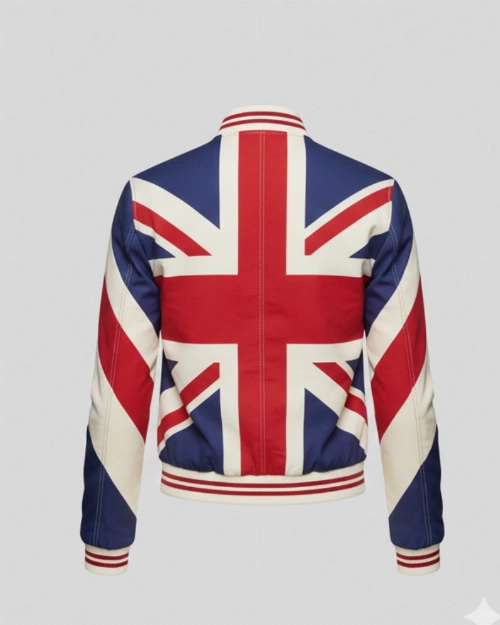 British Flag Bomber Jacket  Trendy Men’s Streetwear