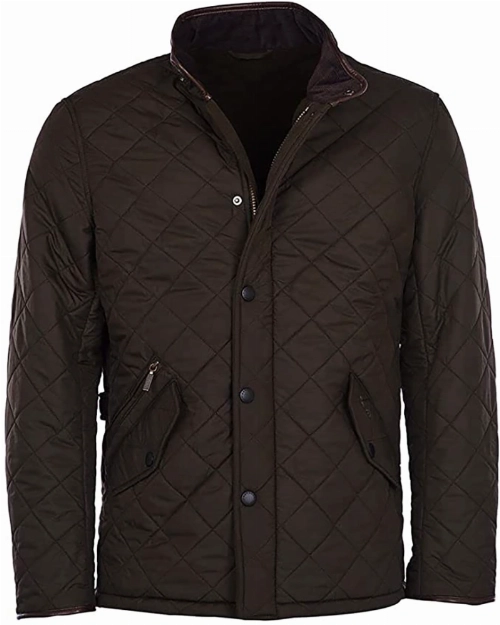 Men’s Gary Ranch Dark Brown Leather Jacket  Rugged Western Outerwear