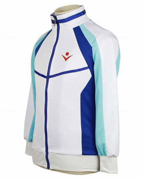Haruka Nanase Blue Jacket  Iwatobi Swim Club Cosplay Wear