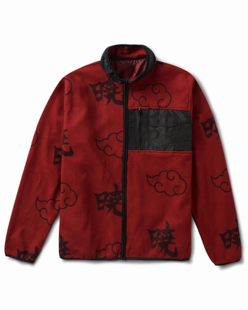 Naruto Akatsuki Primitive Red Jacket  Premium Anime Street Style