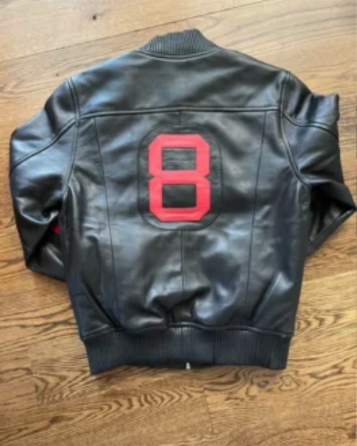 Men’s 8 Ball Red & Black Bomber  Bold Urban Fashion Outerwear