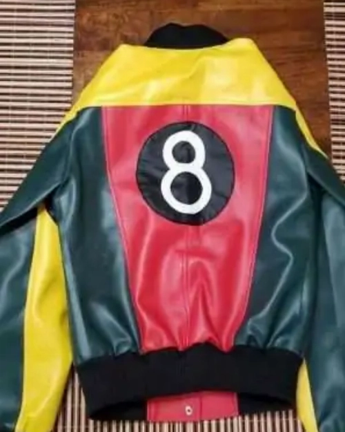 8 Ball Pool Leather Jacket – Bold Women’s Fashion Statement