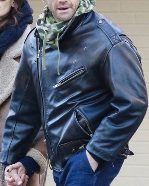 Men’s Jake Classic Leather Jacket  Everyday Stylish Outerwear