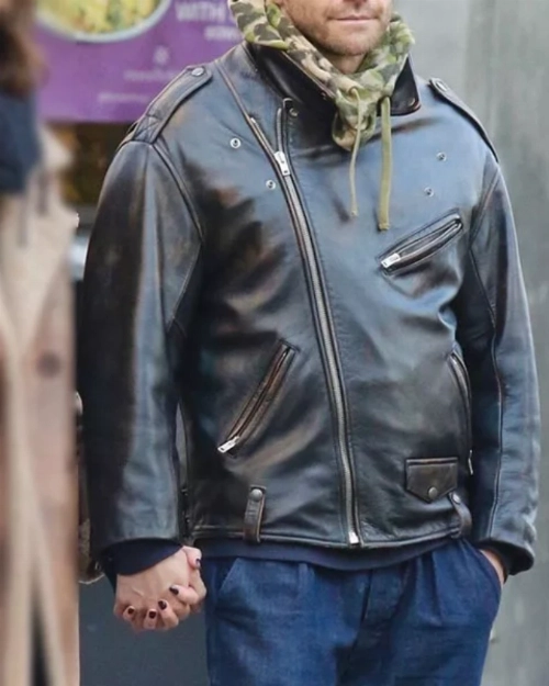 Jake Premium Classic Leather Jacket  Timeless Style