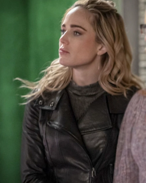 Sara Lance Arrow Series Premium Black Jacket Outfit