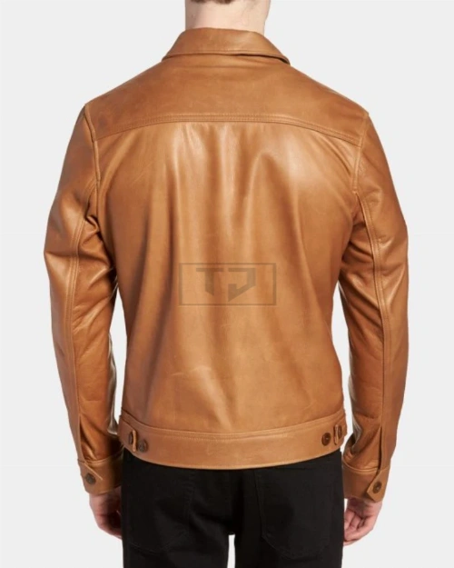 Buttery Soft Brown Leather Jacket - image 2