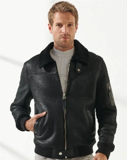 Men's Black B3 Bomber Jacket - image 1