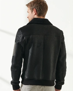 Men's Black B3 Bomber Jacket - image 3