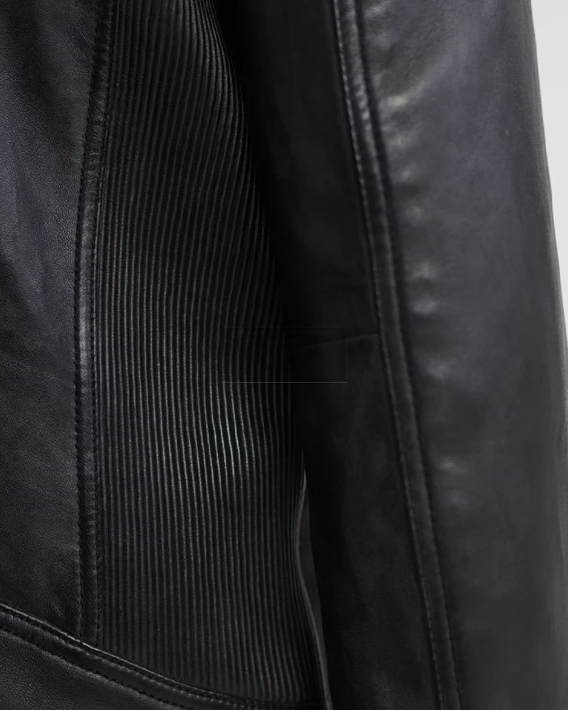 City Racer Leather Jacket For Men - image 5