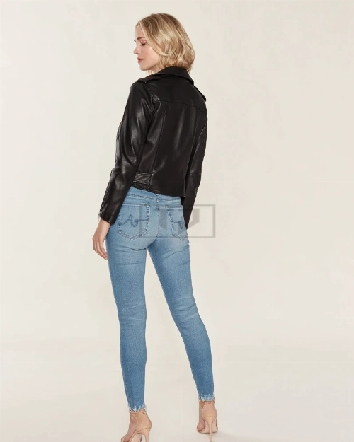 Women Night Black Jacket - image 2