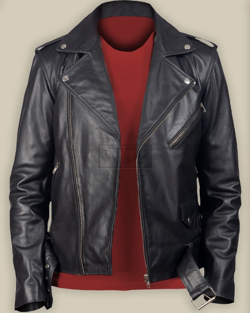 Artistic Black Jacket For Men - image 1