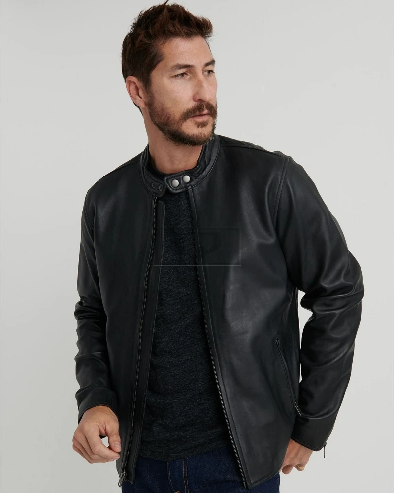 Trendy Black Jacket For Men - image 1