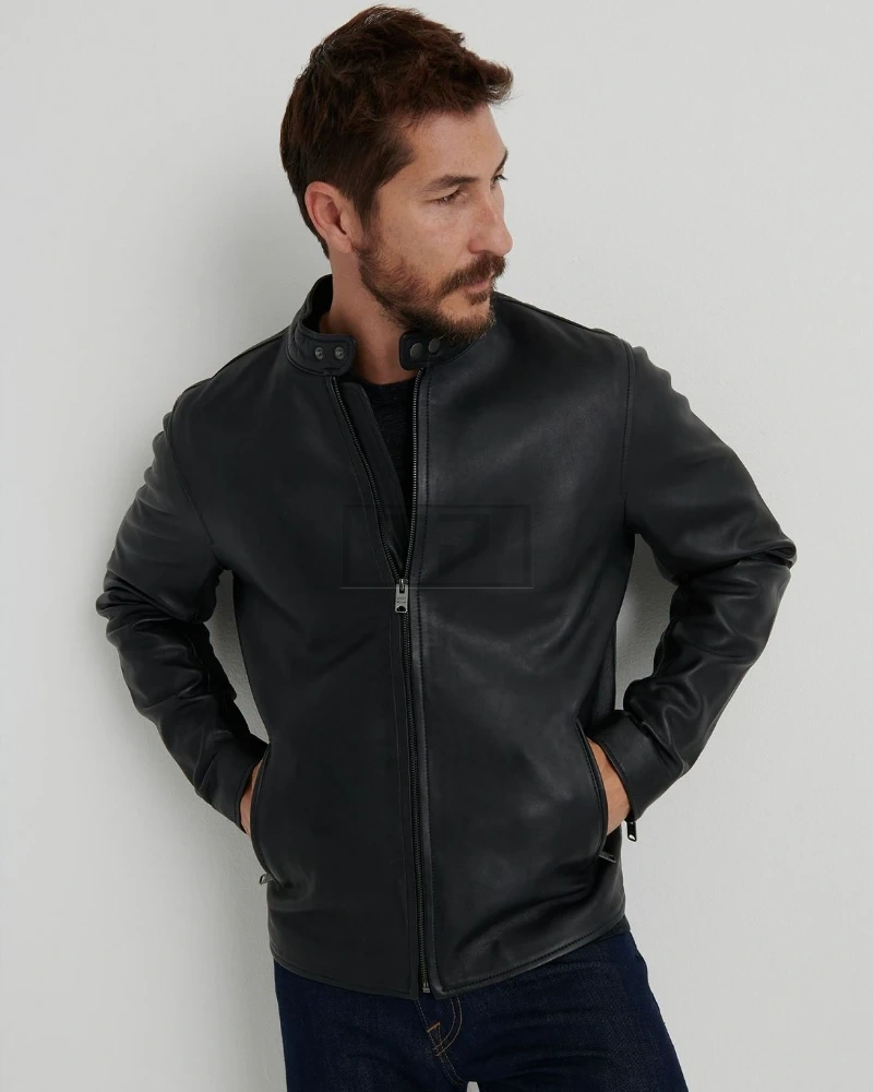 Trendy Black Jacket For Men - image 3