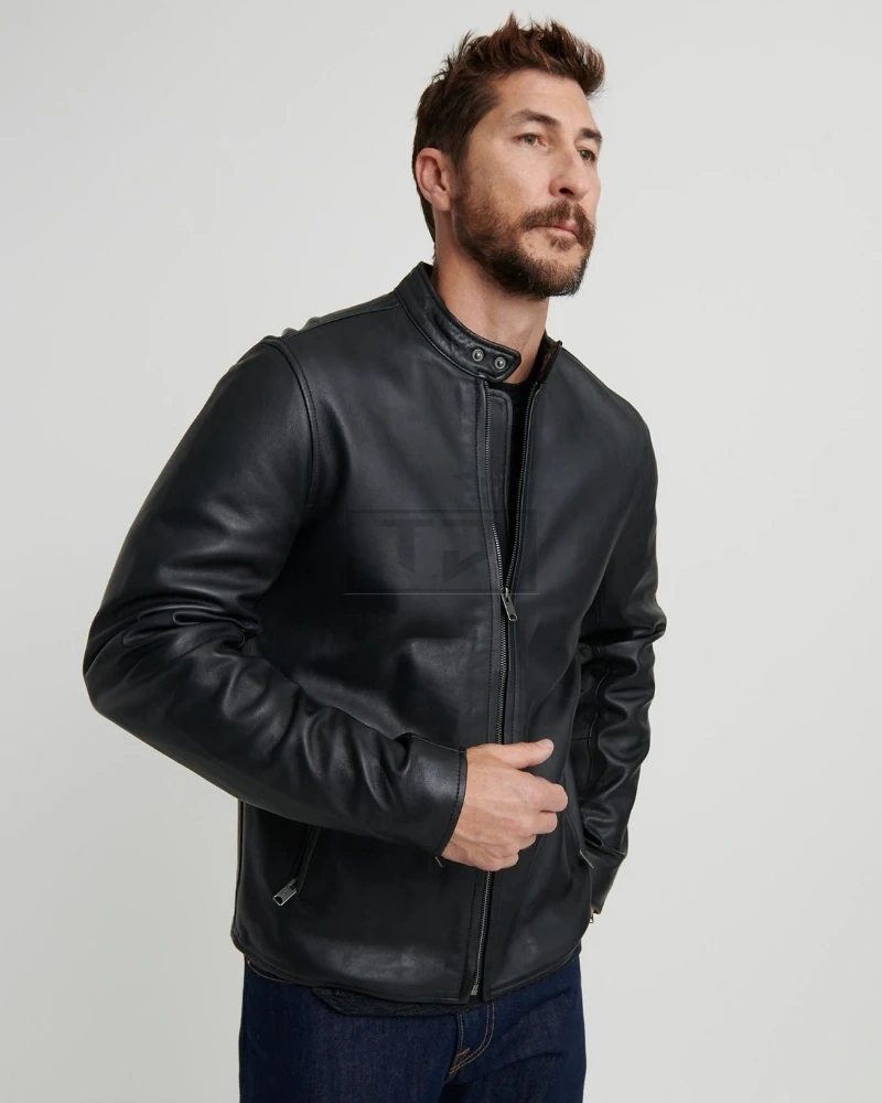 Trendy Black Jacket For Men - image 4