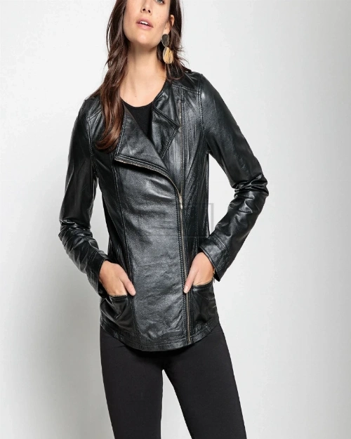 Women Stylish Black Jacket - image 3