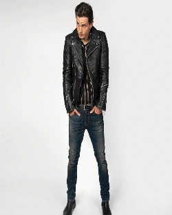 Stunning Black Jacket For Men - image 1