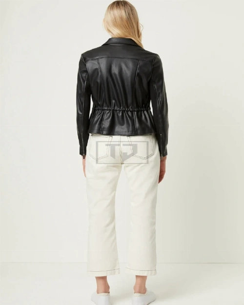 Women Pitch Black Jacket - image 2