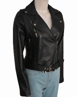 Women Cry Baby Leather Jacket - image 3