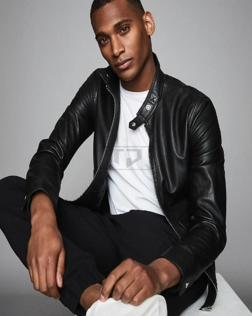 Unique Leather Jacket For Men - image 4