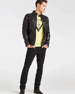 Men Classic Shinny Jacket - image 1