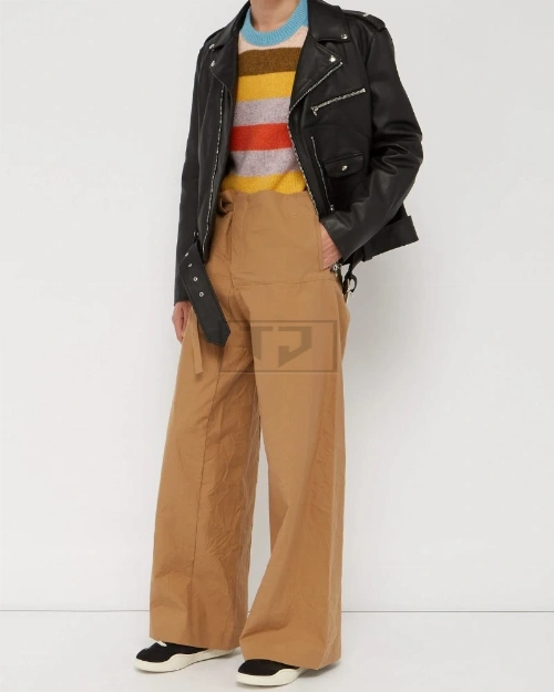 Men's Black Leather Jacket - image 1