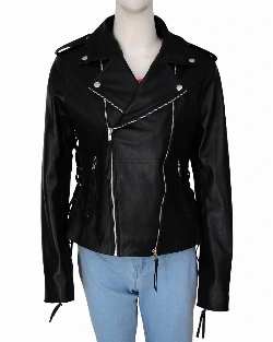 Women Sleek Brando Jacket - image 5