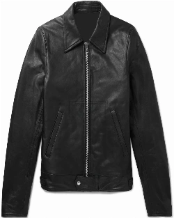Men Slim Fit Leather Jacket - image 4