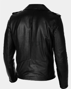 Men Motorcycle Leather Jacket - image 2