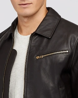 Men Old School Black Jacket - image 4