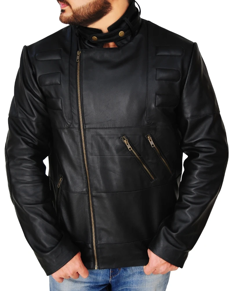 Street Fashion Men's Leather Jacket - image 1