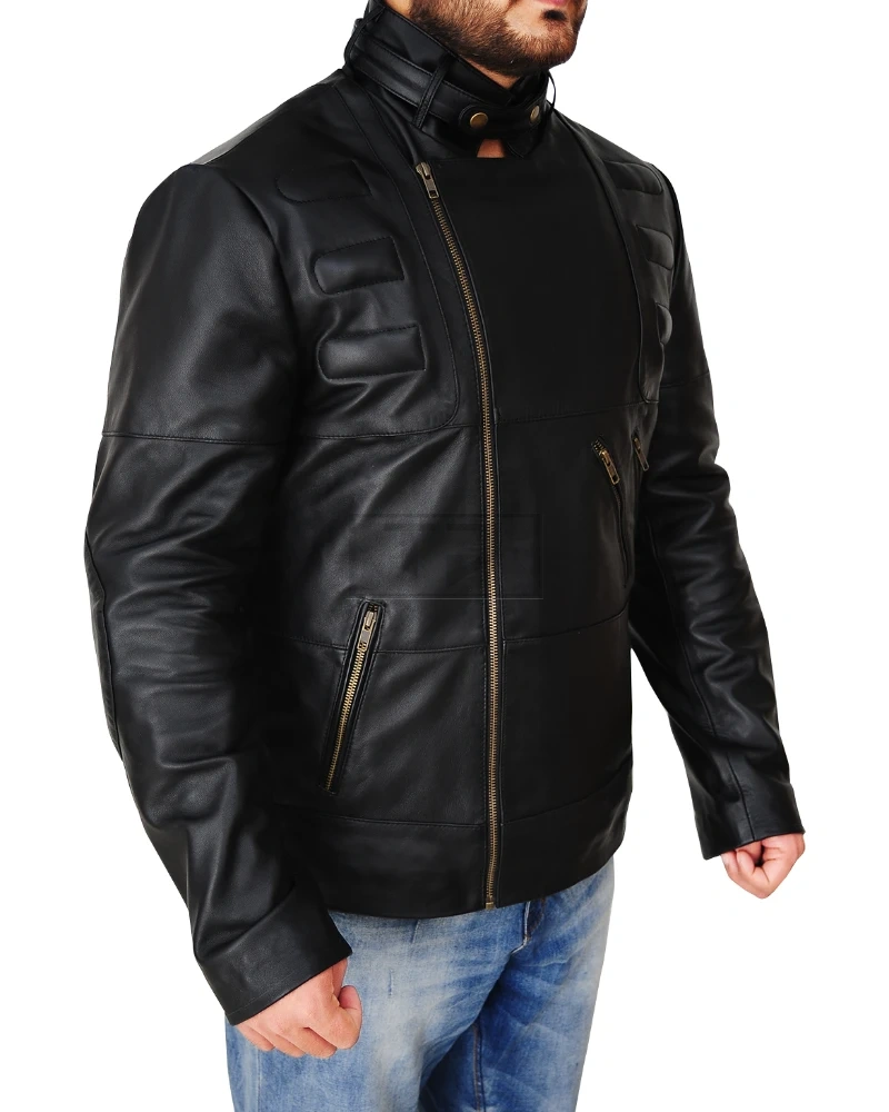 Street Fashion Men's Leather Jacket - image 5