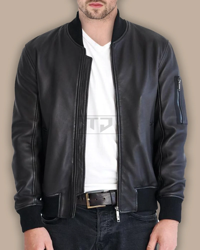 Classy Bomber Jacket For Men - image 3