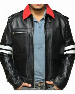 Men Stylish Black Red Jacket - image 1
