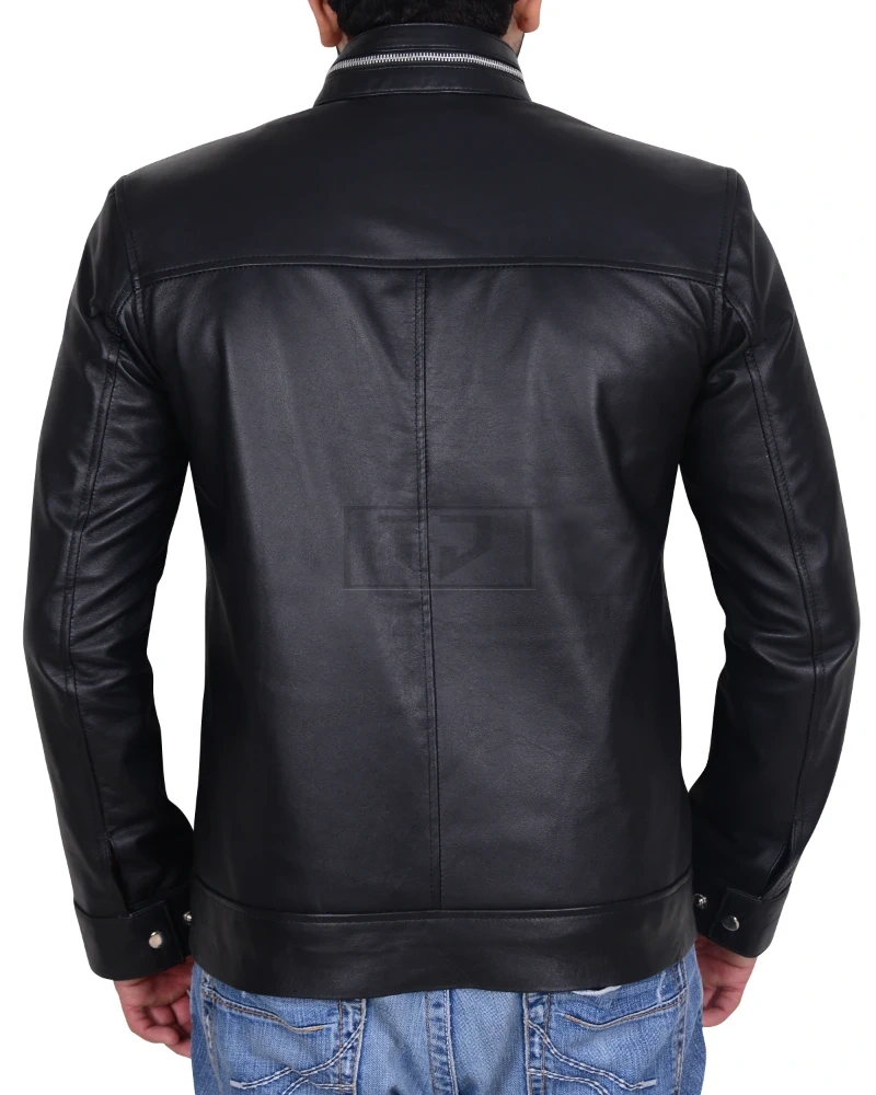 Black Trending Men Jacket - image 2