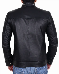 Black Trending Men Jacket - image 2
