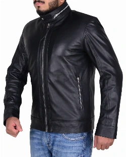 Black Trending Men Jacket - image 4