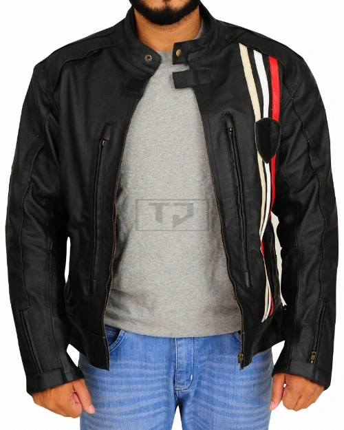 Triumph Biker Leather Jacket - image 1