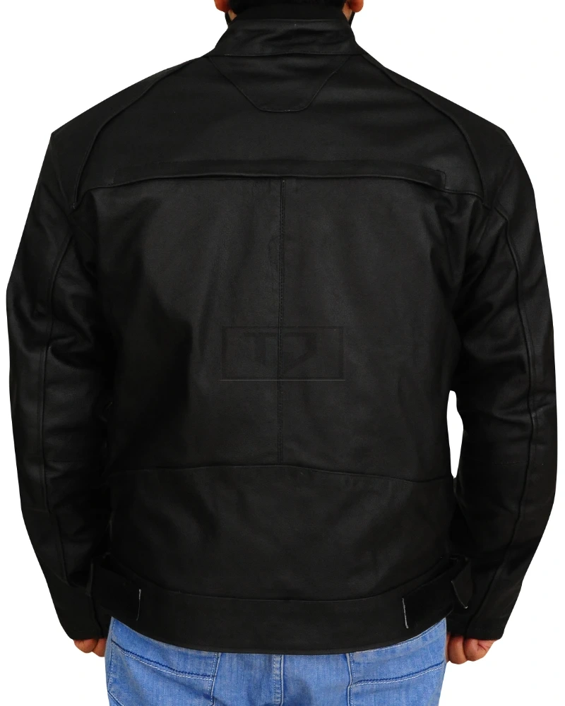 Triumph Biker Leather Jacket - image 2