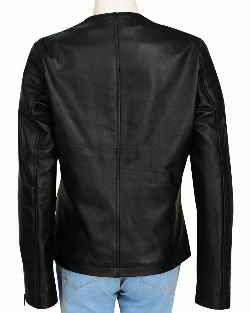 Women Celebrity Black Jacket - image 2