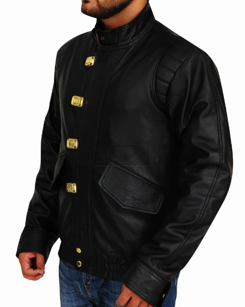 Black Biker Akira Jacket - image 4